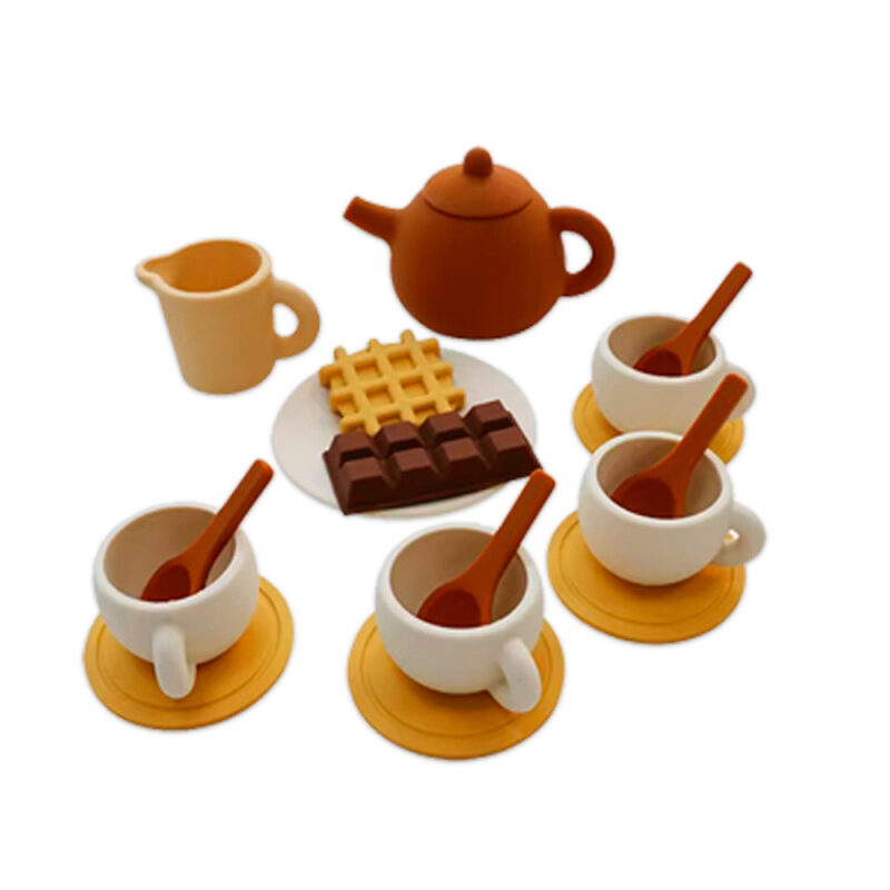 Conjunto Chá De Silicone Life TL-KT175 Cozinha Infantil