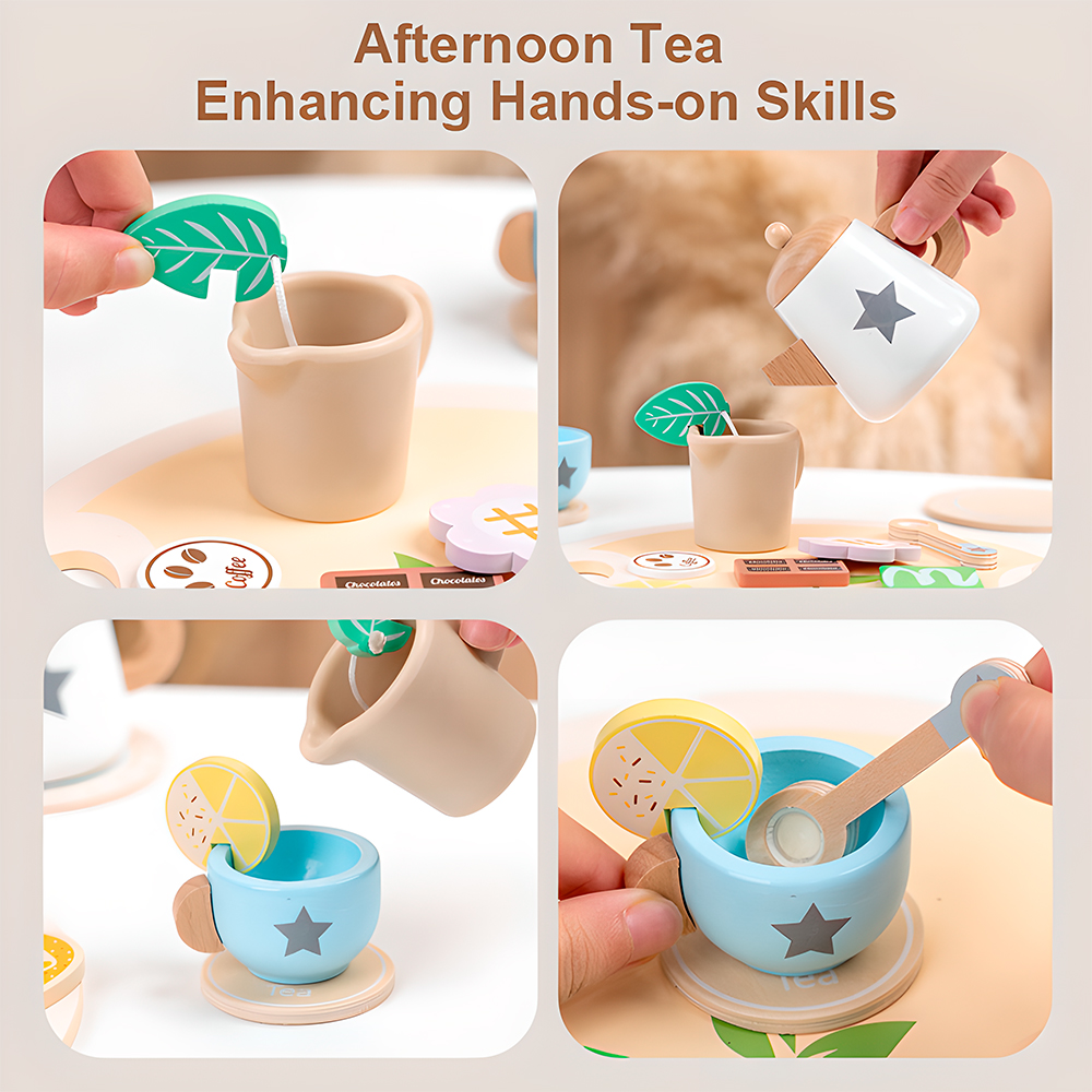 Conjunto Chá Da Tarde Life Infantil Cozinha Educativo