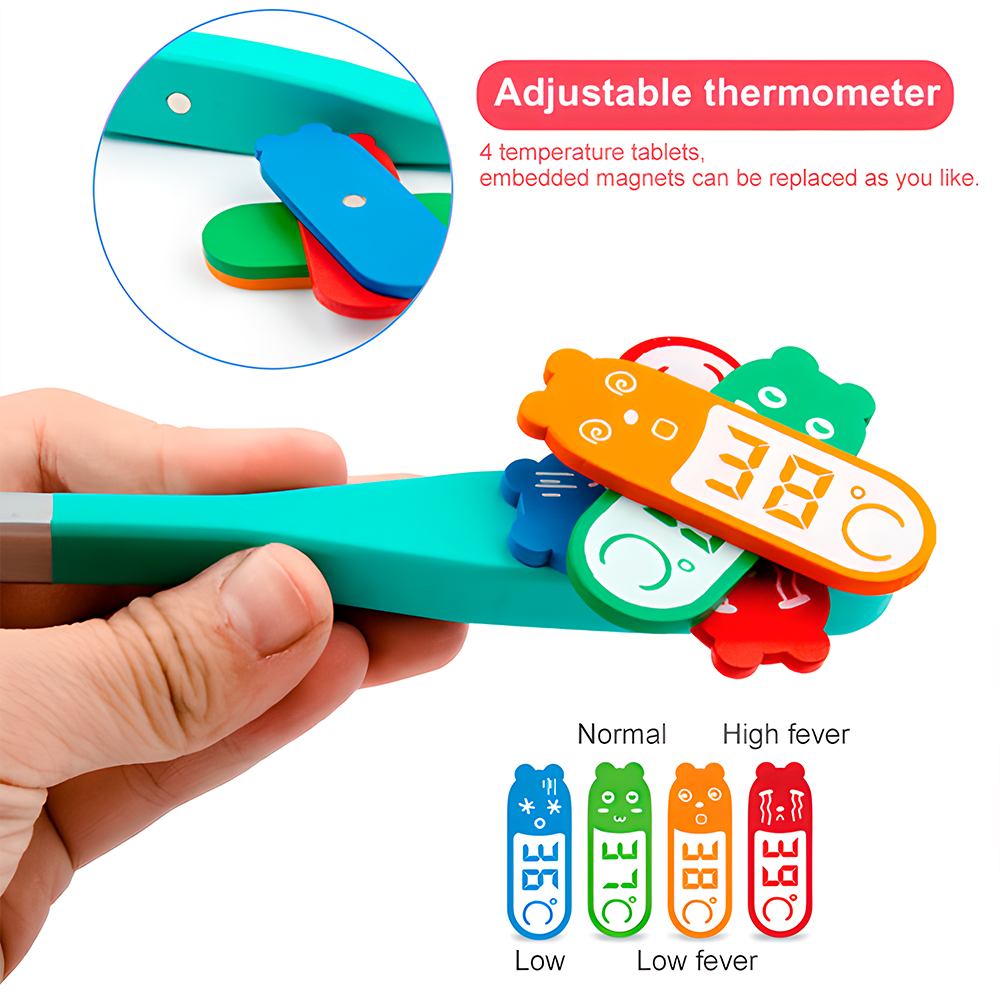 Kit Médico Life TLDT103 Madeira Faz de Conta Educacional