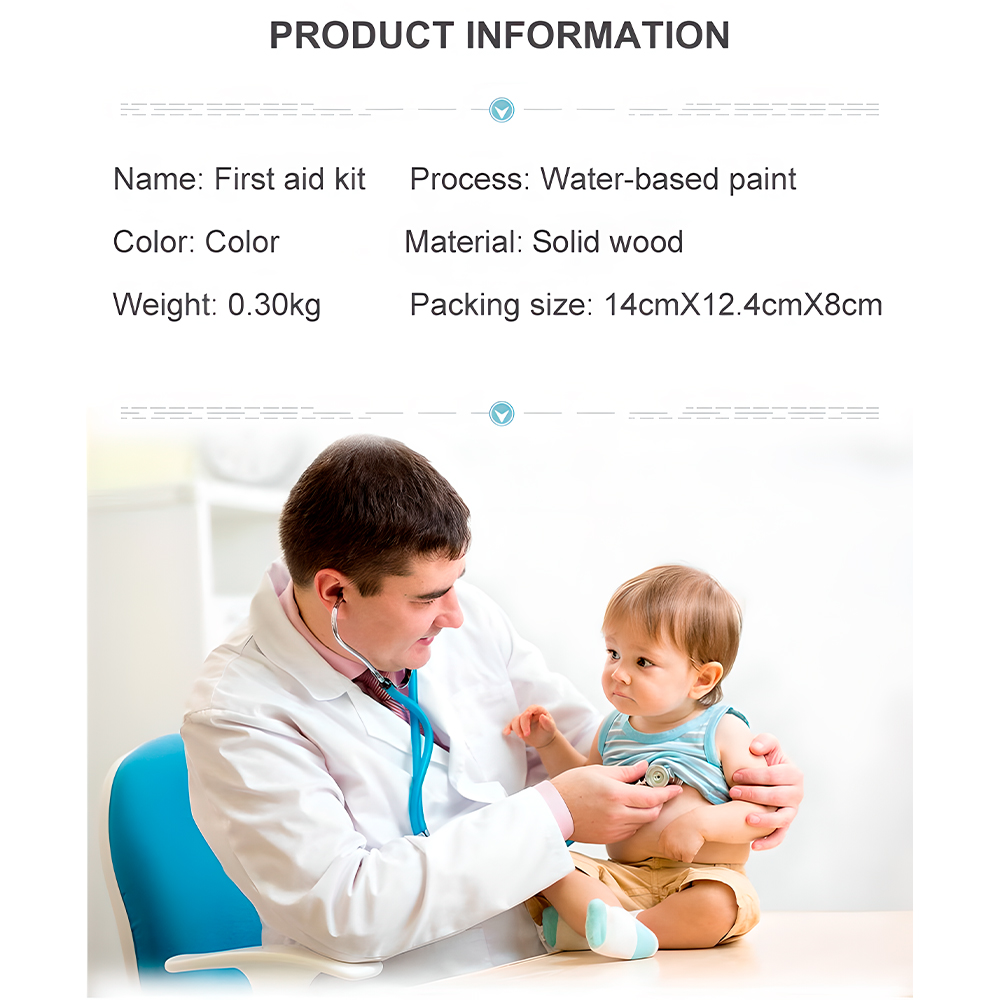 Kit Médico Life TLDT103 Madeira Faz de Conta Educacional