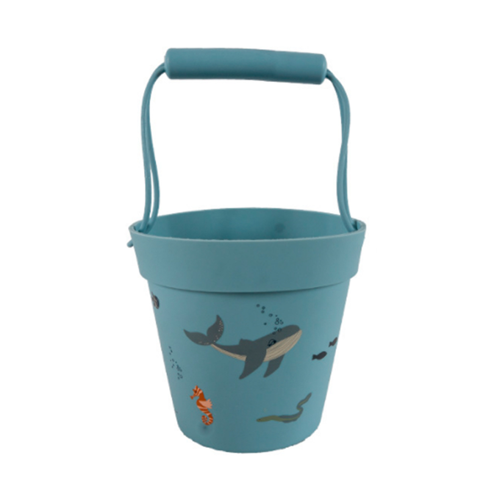 Brinquedo de Praia Infantil Life Kit Balde Pá Silicone