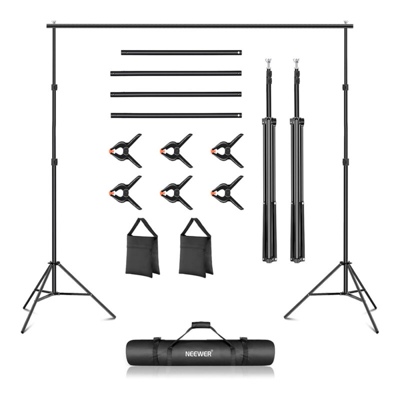 Neewer Kit Suporte de Fundo p/Fotográfia Cenário Estúdio