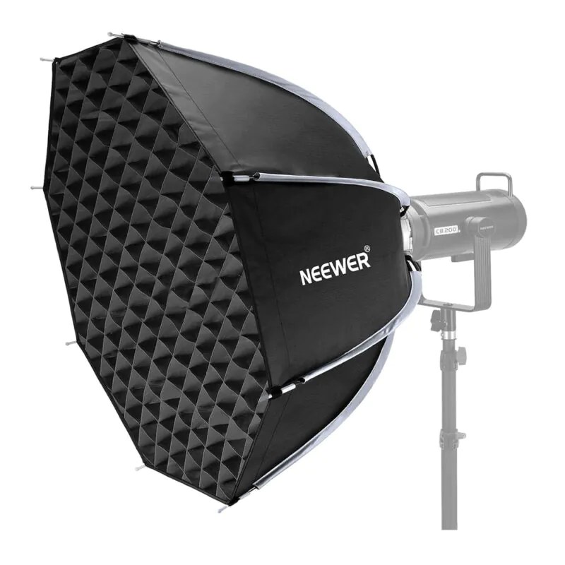 Neewer Softbox Octogonal 90cm Quick Release c/Grid Nylon