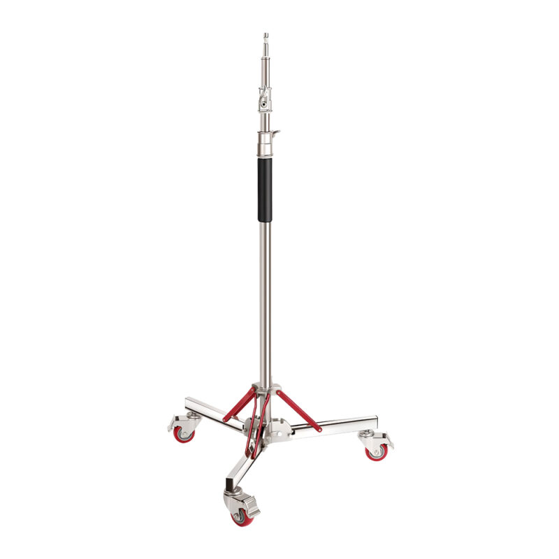 Suporte Luz Neewer Inox Rodas Tripé 305cm Profissional