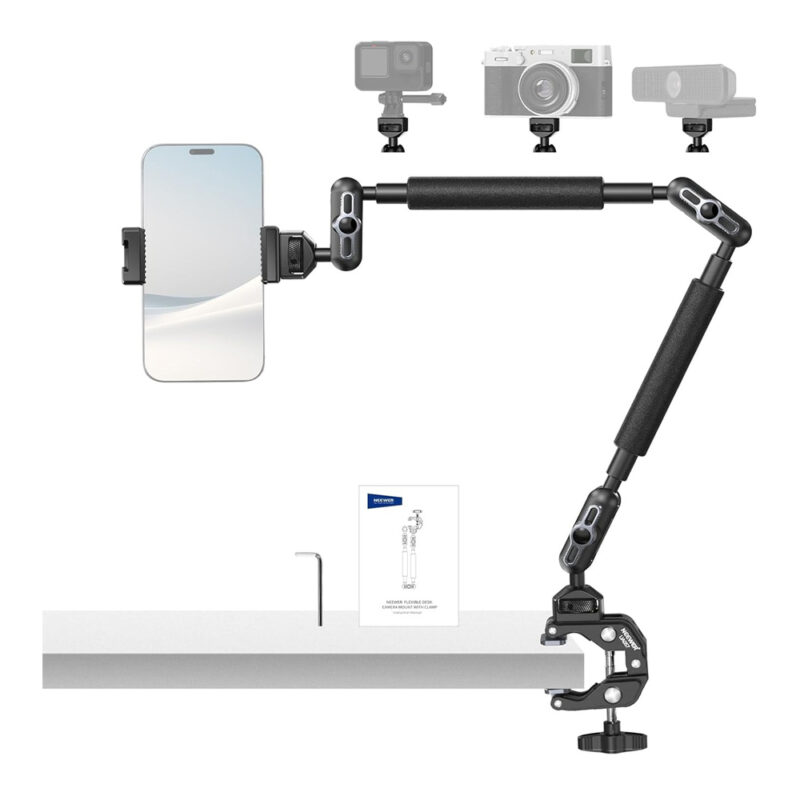 Neewer Magic Arm 1/4" Braço Articulado 22'' C Clamp Mesa