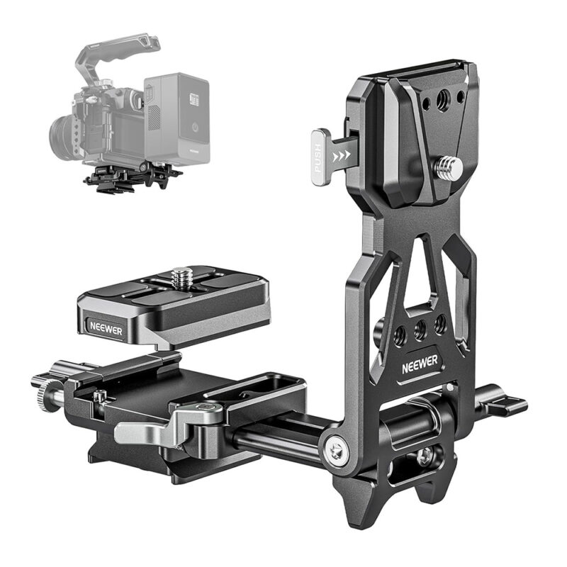 Neewer Suporte De Bateria V-Mount Dobrável Com Base Arca