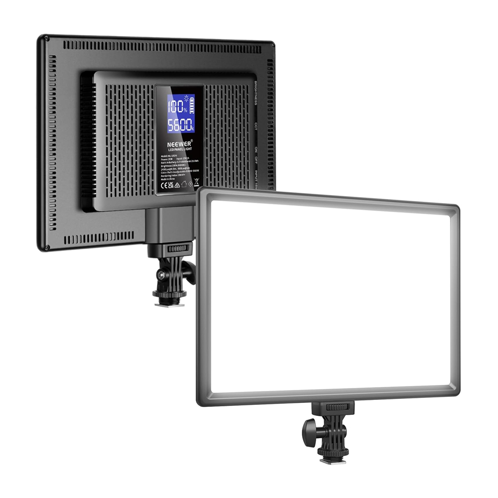 Neewer Painel Iluminador Led 192 3200-5600K Foto VídeoNeewer Painel Iluminador Led 192 3200-5600K Foto Vídeo