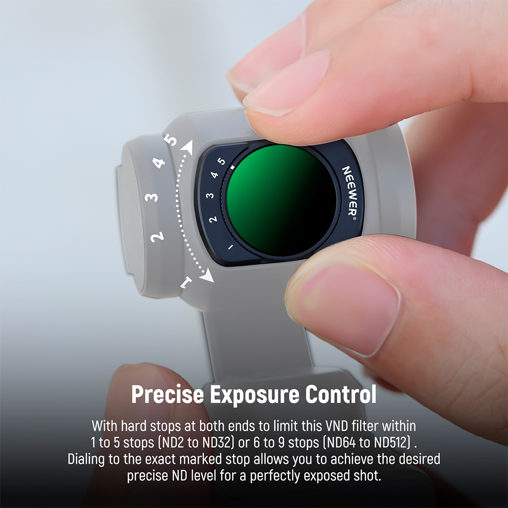 Neewer Kit Filtro ND Variável DJI Osmo Pocket 3 Creator