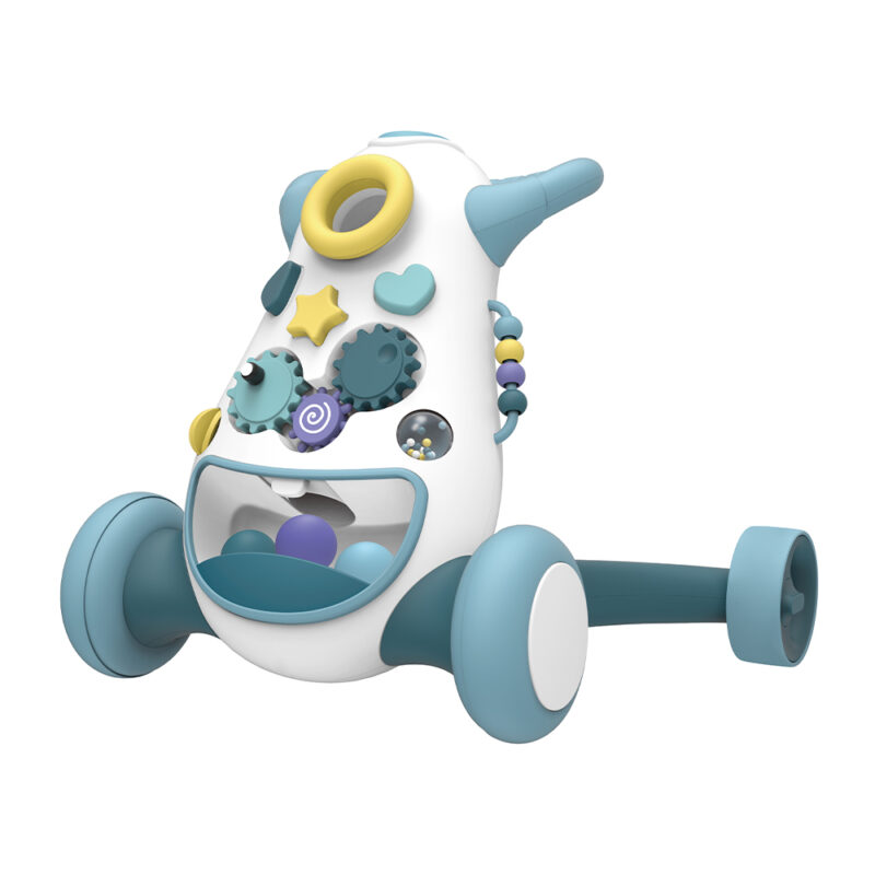 Andador K1-Pink Arolo Bebês 6 Mês Estável e Seguro, Azul