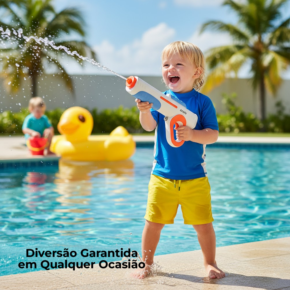 Arolo Pistola De Água Elétrica Automática M37B Azul