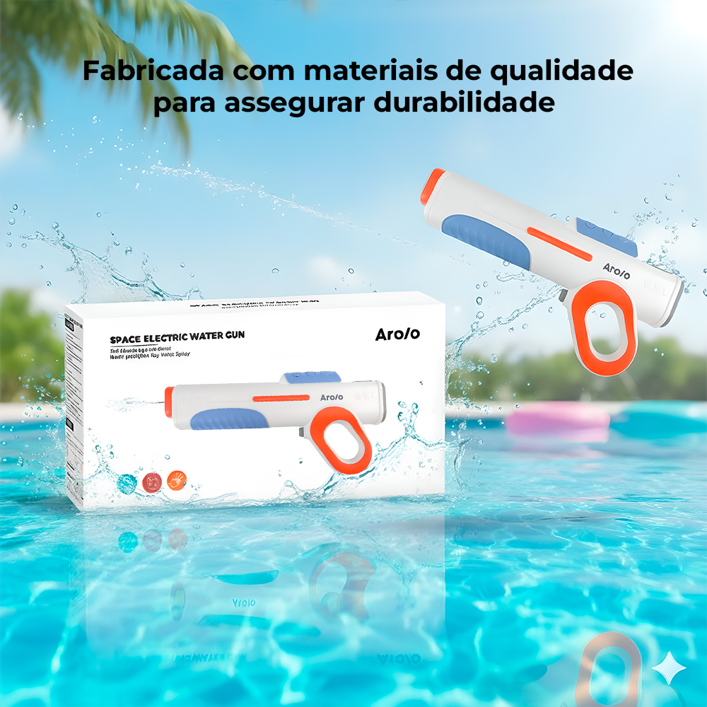 Arolo Pistola De Água Elétrica Automática M37B Azul