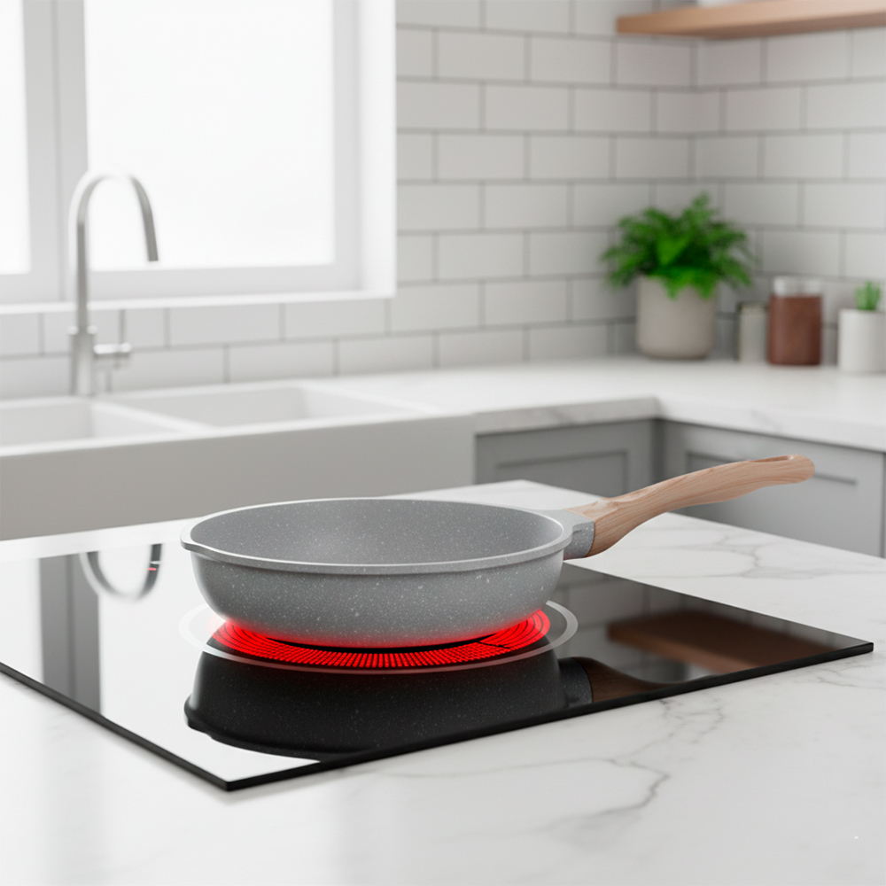 Frigideira Antiaderente Synmore 28cm Alumínio Fundido