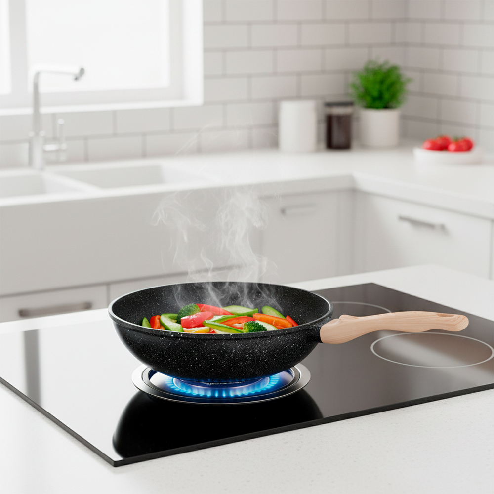 Frigideira Antiaderente Synmore 30cm Alumínio Fundido