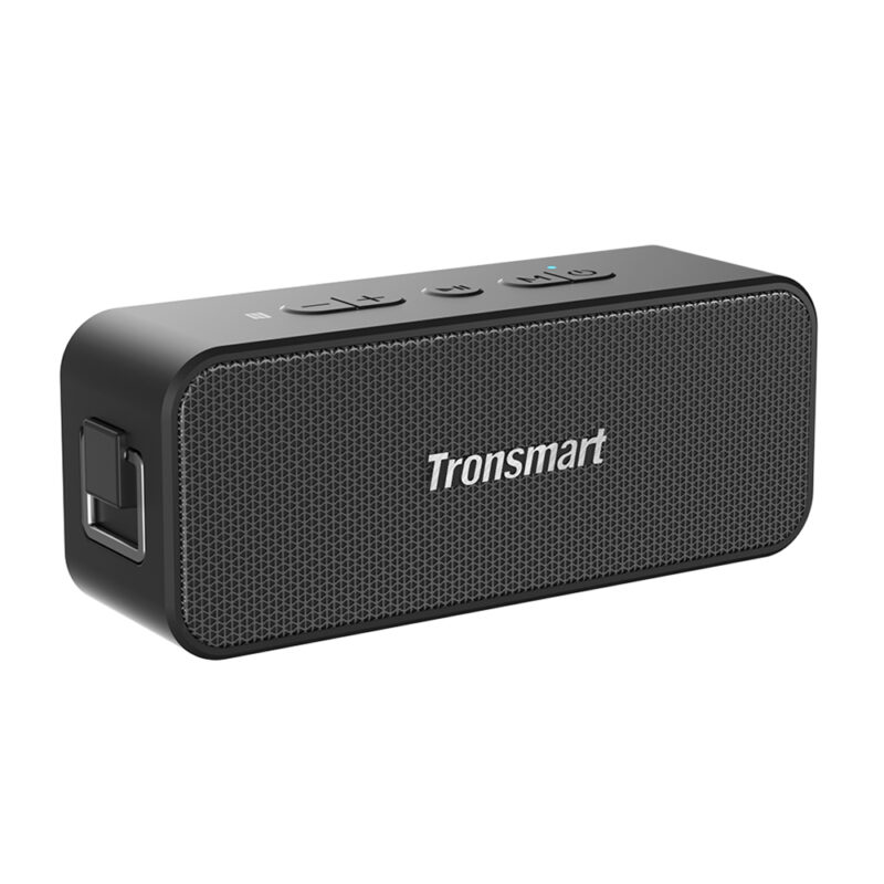 Caixa De Som Portátil Tronsmart T2 Plus Bluetooth Preta