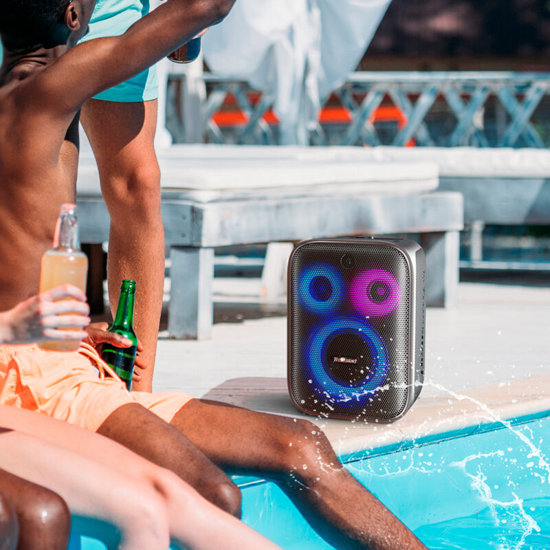 Caixa Som Tronsmart Speaker Halo 200 Portátil 120W Preto