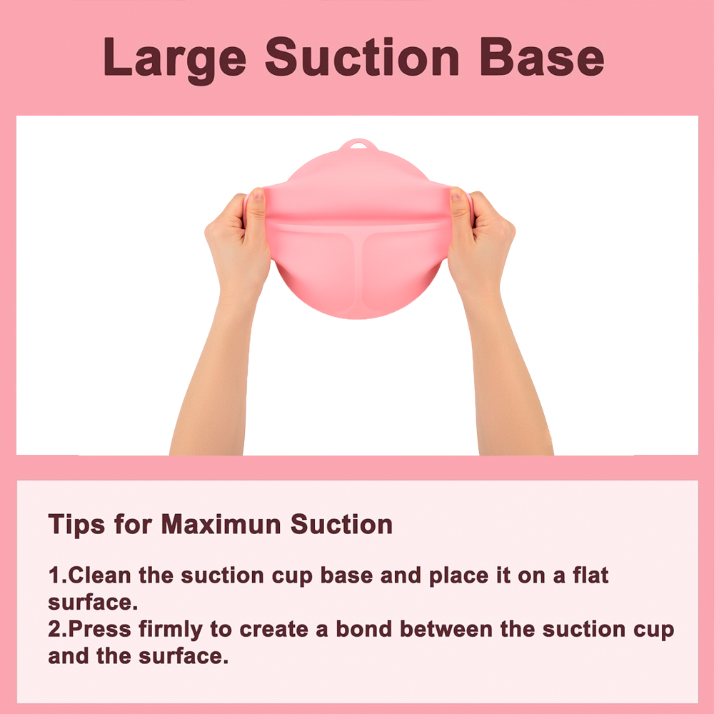 Kit Alimentação Bebê Life CR-001 Rosa Silicone Livre BPA