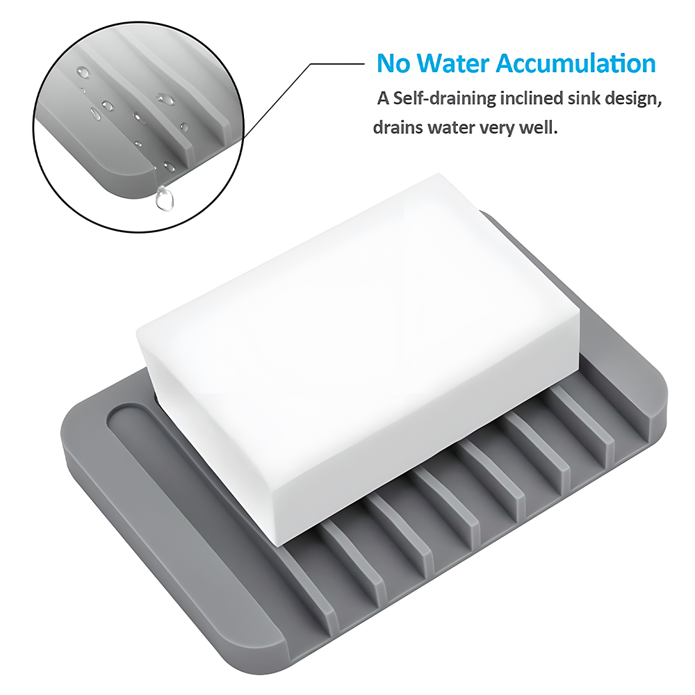 Life Porta Sabonete Silicone CR-004 Saboneteira Banheiro