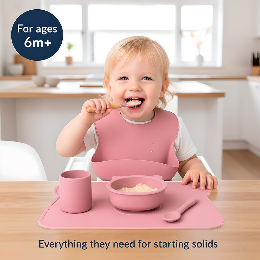 Conjunto De Alimentação Life Bear CT-130 Infantil Bebê