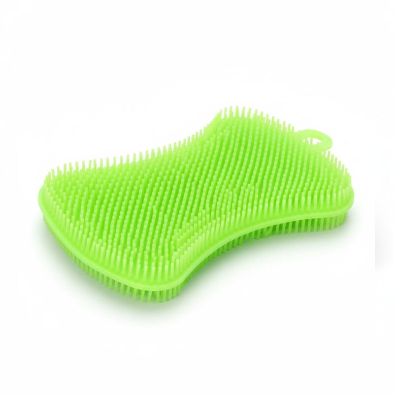 Esponja Silicone Life CT-202 Verde Cozinha Louça Limpeza