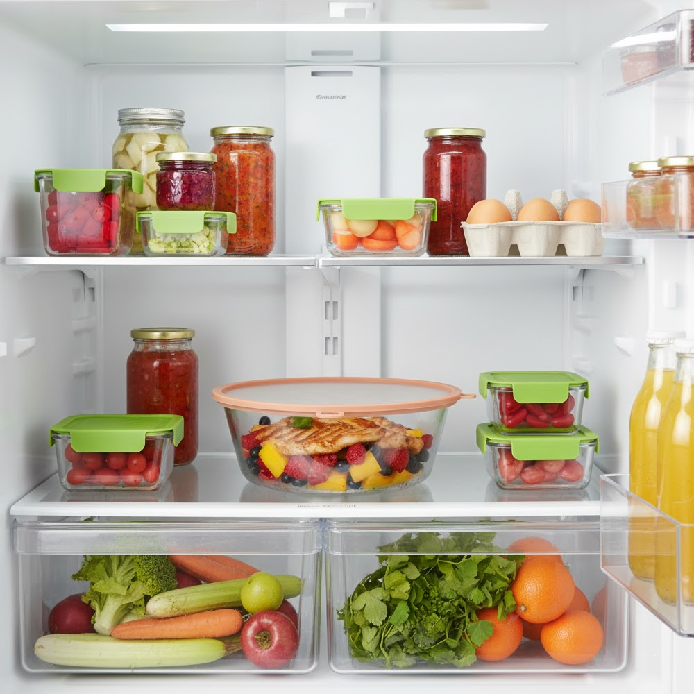 Life Silicone Fresh Lids CT-210 Tampa De Silicone Bege