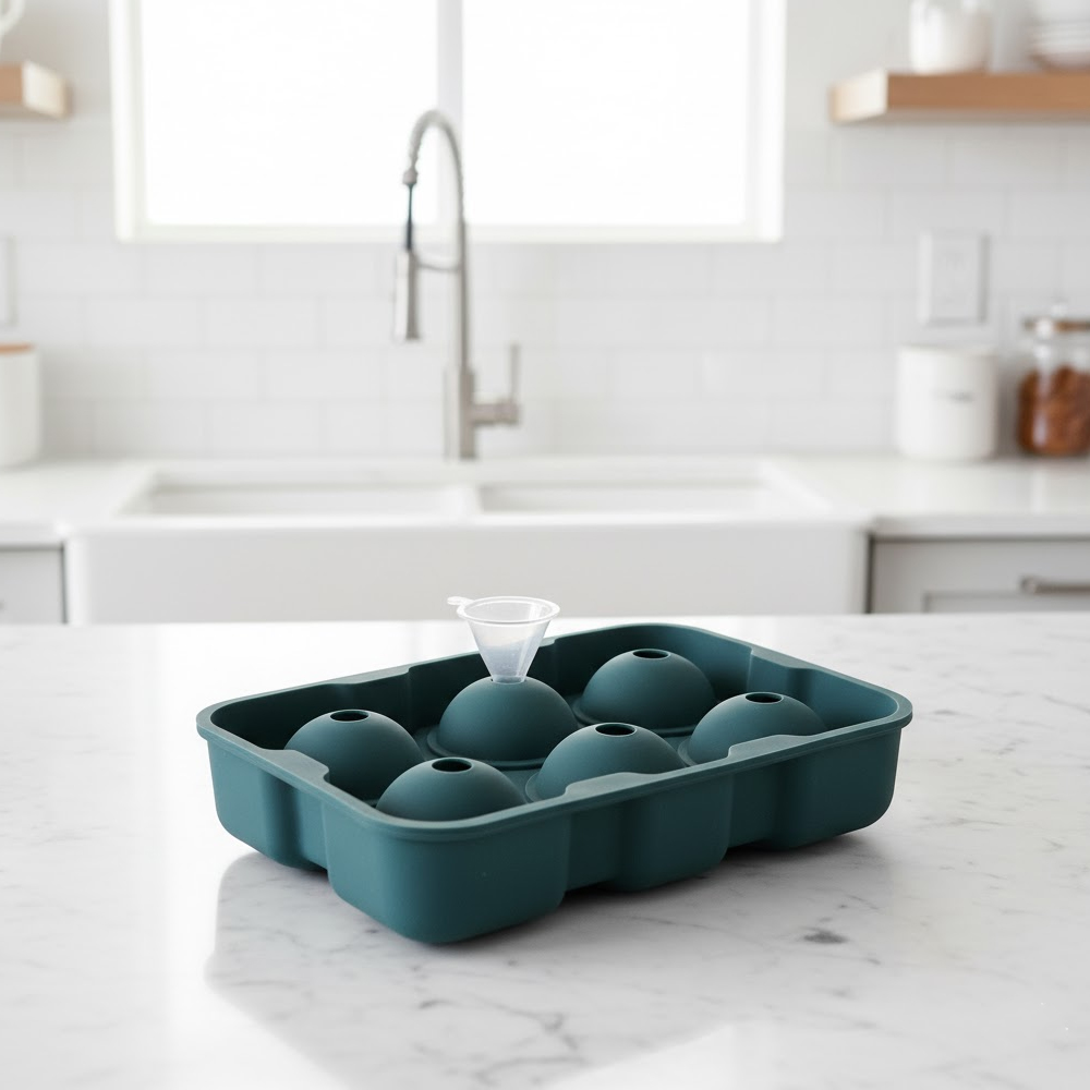 Forma de Gelo Life Silicone 6 Cavidades AZ-210 - azul