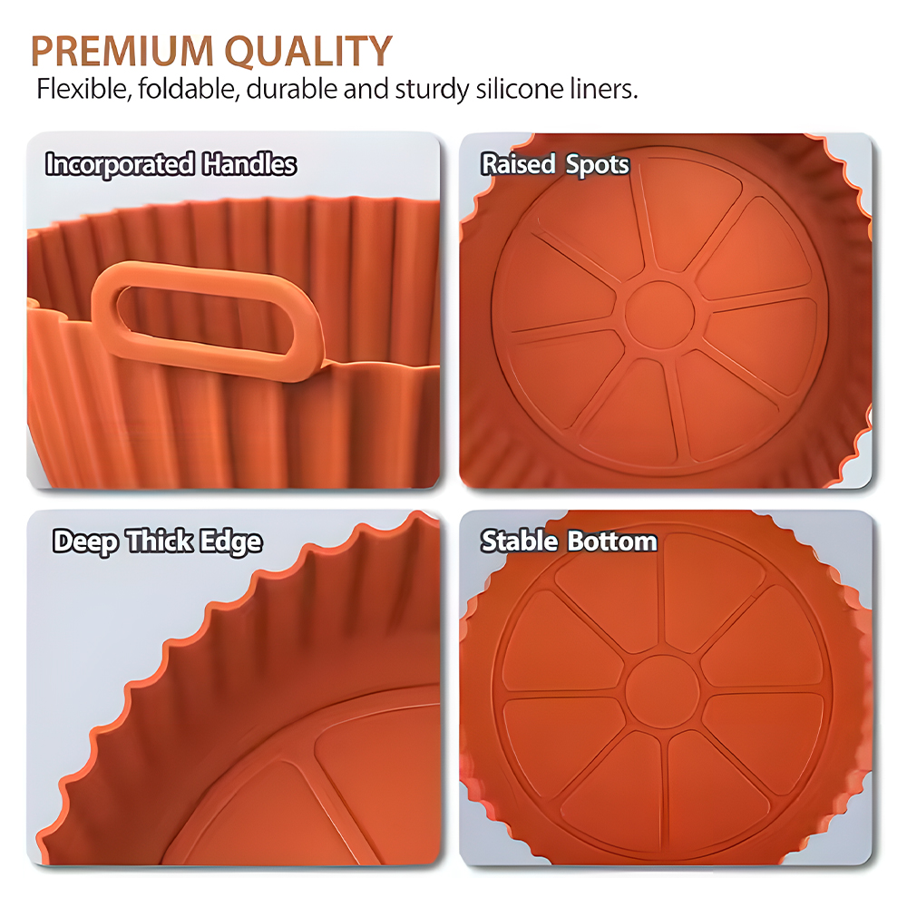 Life Cesto De Silicone Para Micro-Ondas AZ-216 Marrom