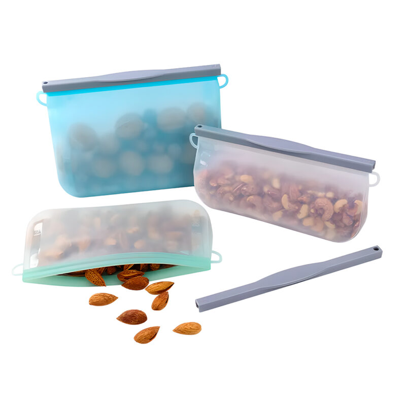 Saco De Silicone Reutilizável Life CT-215 Para Alimentos