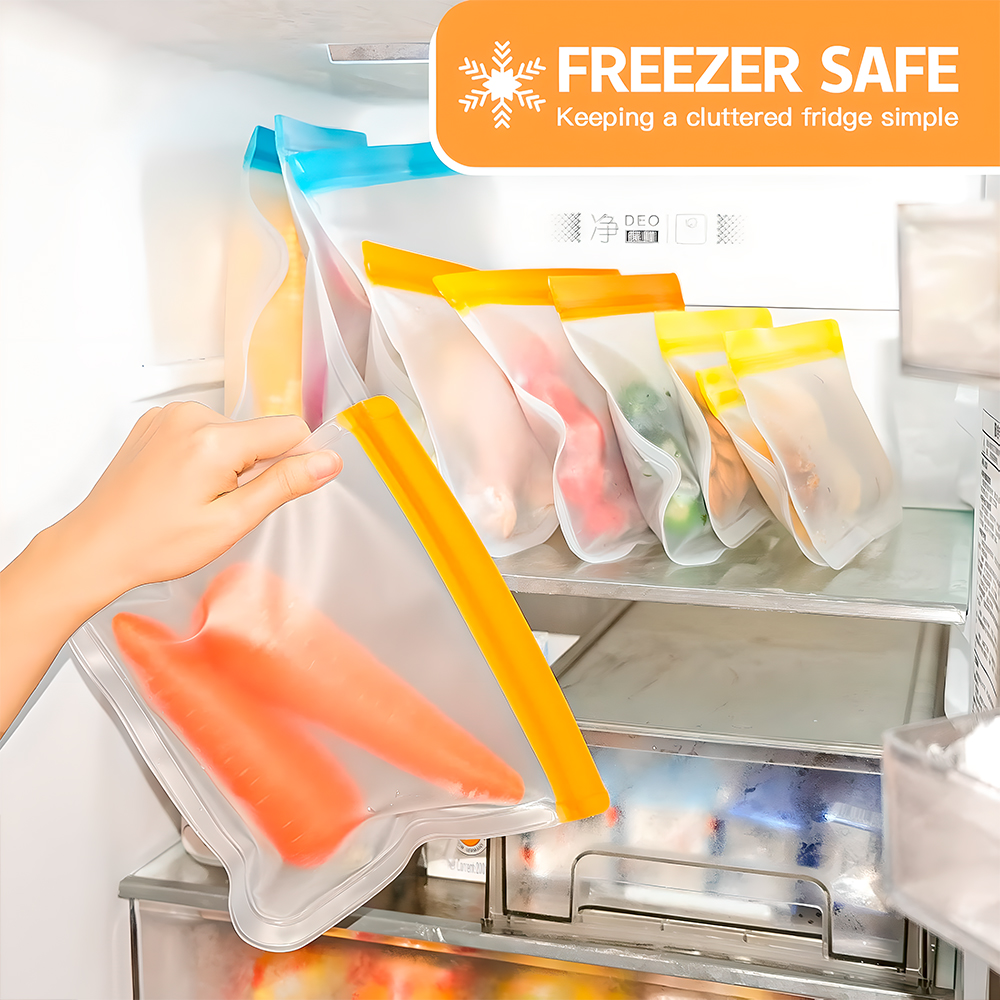 Saco De Silicone Reutilizável Life CT-215 Para Alimentos