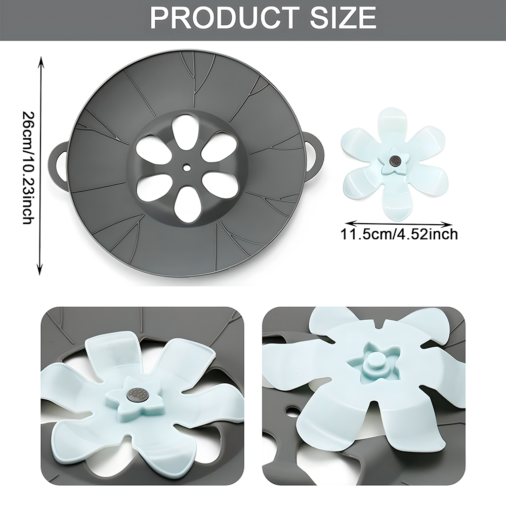 Tampa Anti Transbordamento De Silicone Life CT-244 190g