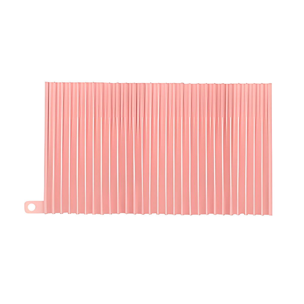 Tapete De Secagem De Silicone Life Ct-262 Rosa Para Pia