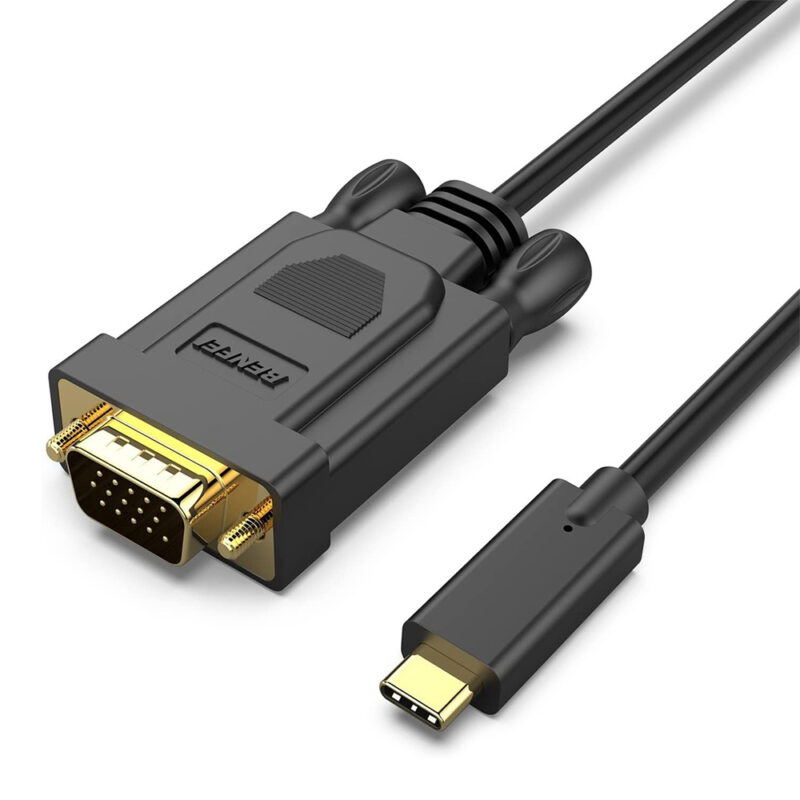Benfei Cabo USB-C Para VGA 1,8Metro 1080p Plug And Play