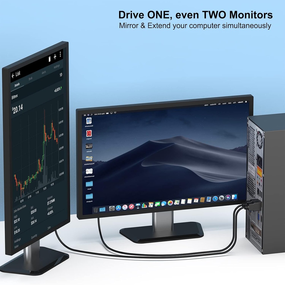 Cabo Conversor HDMI Para VGA 3M Benfei 10 Pés Full HD