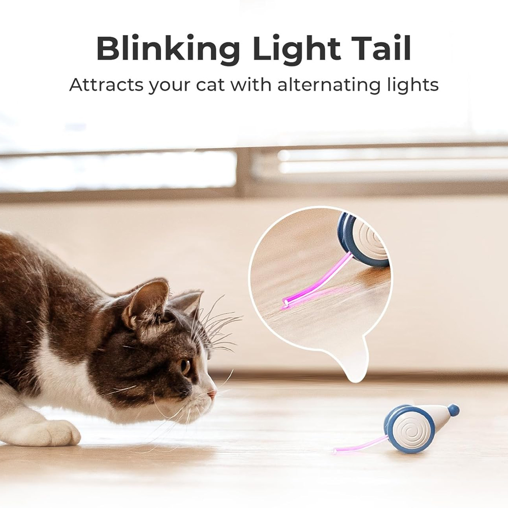 Brinquedo Interativo Cheerble C0821 Ratinho para Gato