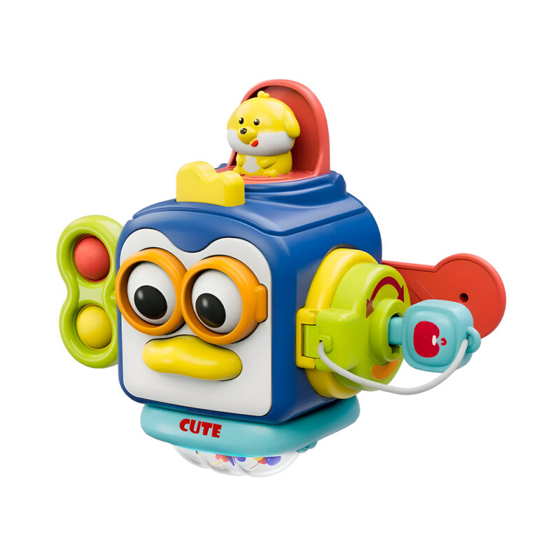 Baby Sensorial Pinguim Life Brinquedo 12Meses Motor Fino