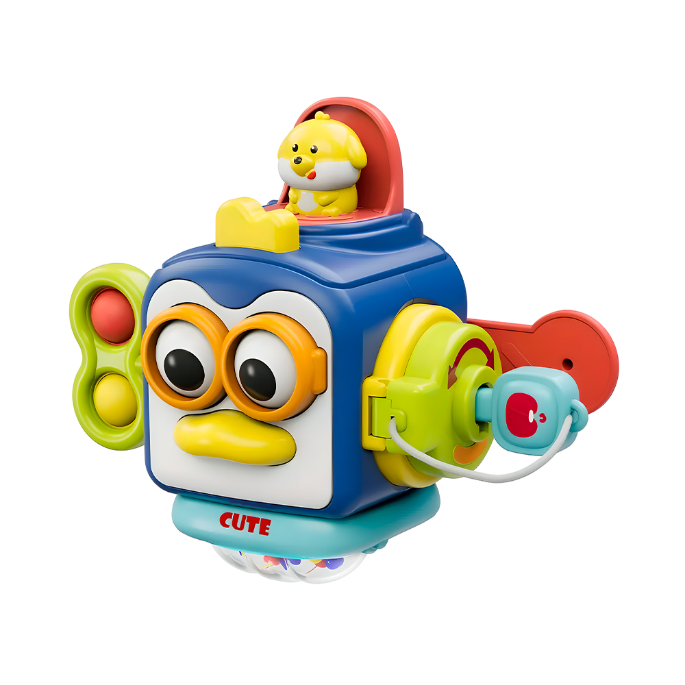 Baby Sensorial Pinguim Life Brinquedo 12Meses Motor Fino