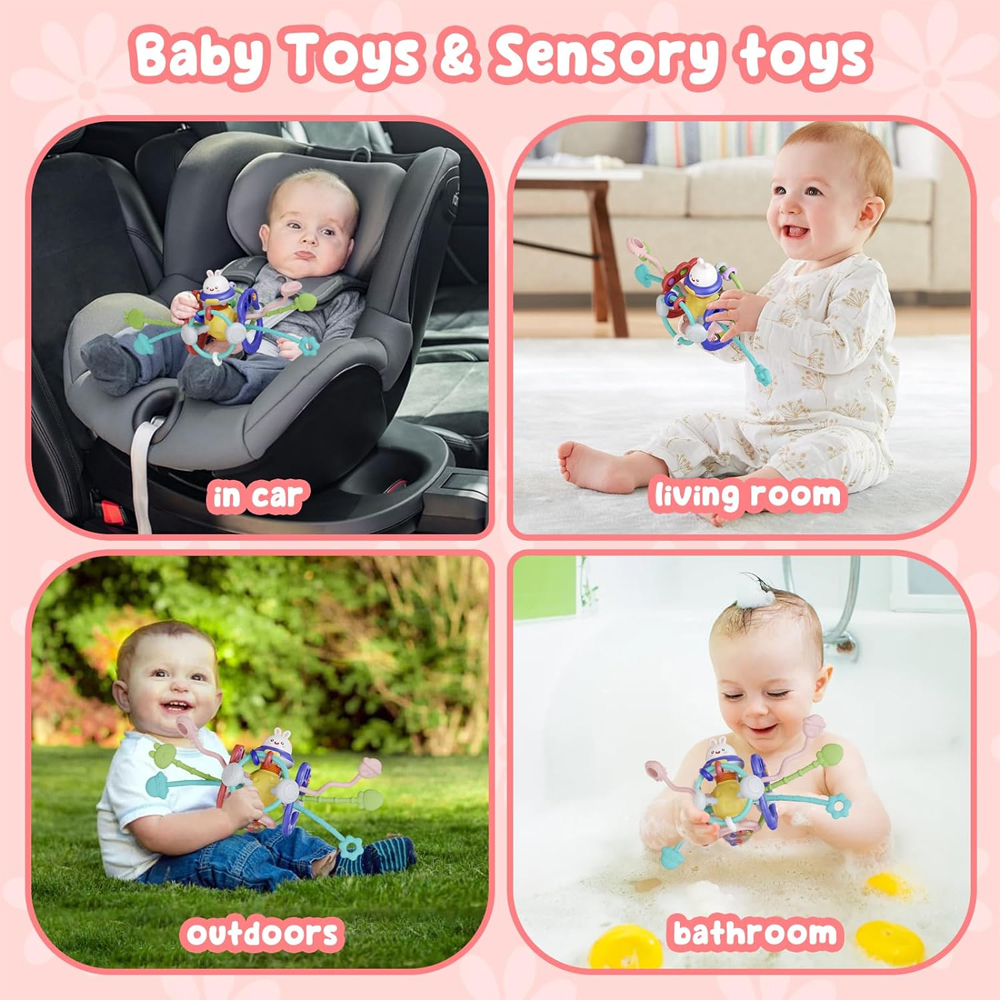 Baby Sensorial Coelho Life Montessori Coordenação Motora