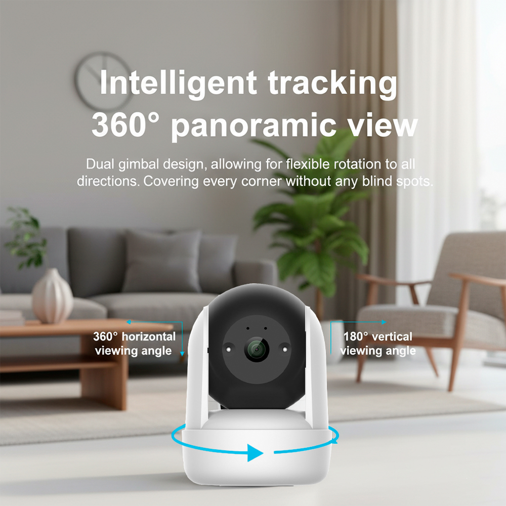 Câmera Aoni P01 PTZ Inteligente 3MP WiFi Visão Noturna