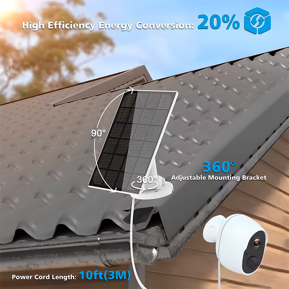 Painel Solar Aoni 3W LL03W Carregador Portátil Eficiente