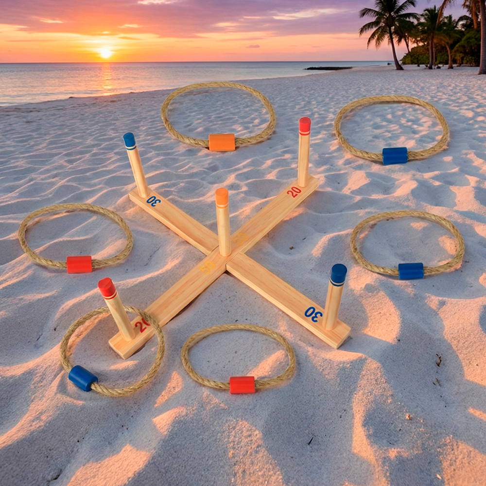 Jogo Arremesso De Argolas Life Diversão Família E Crianças