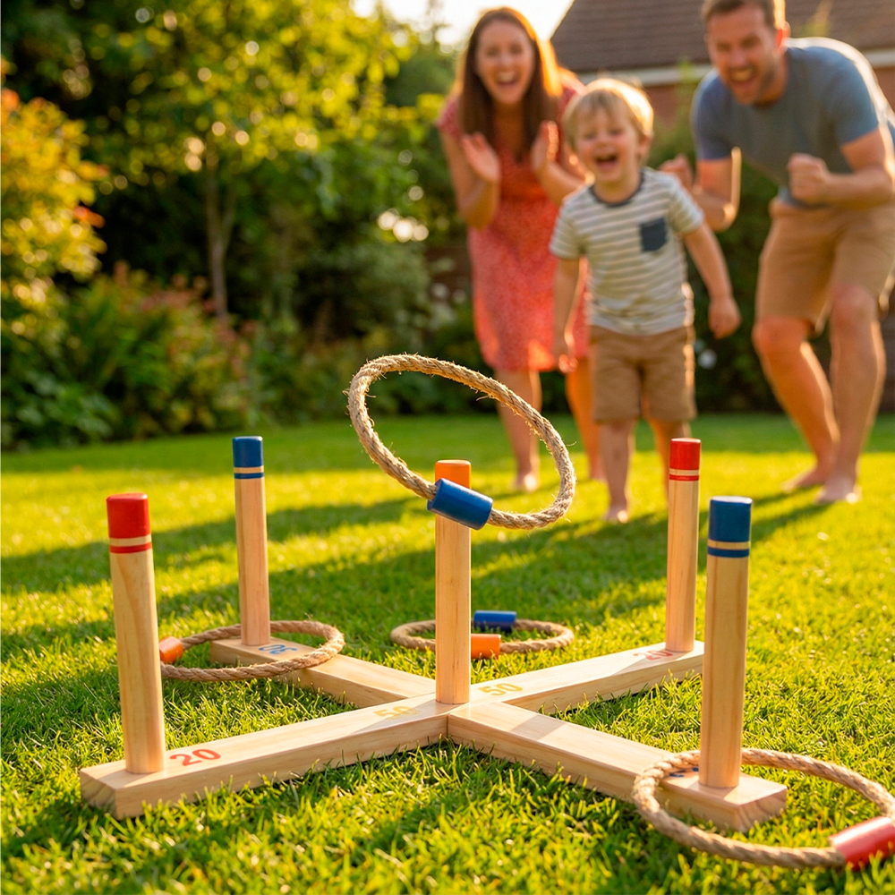 Jogo Arremesso De Argolas Life Diversão Família E Crianças