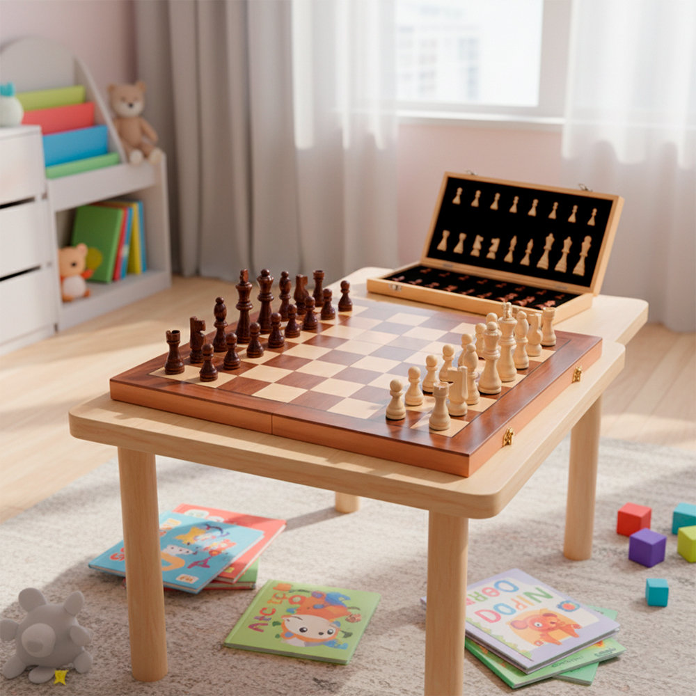 Life Chess Jogo De Xadrez Clássico Com Tabuleiro Portátil