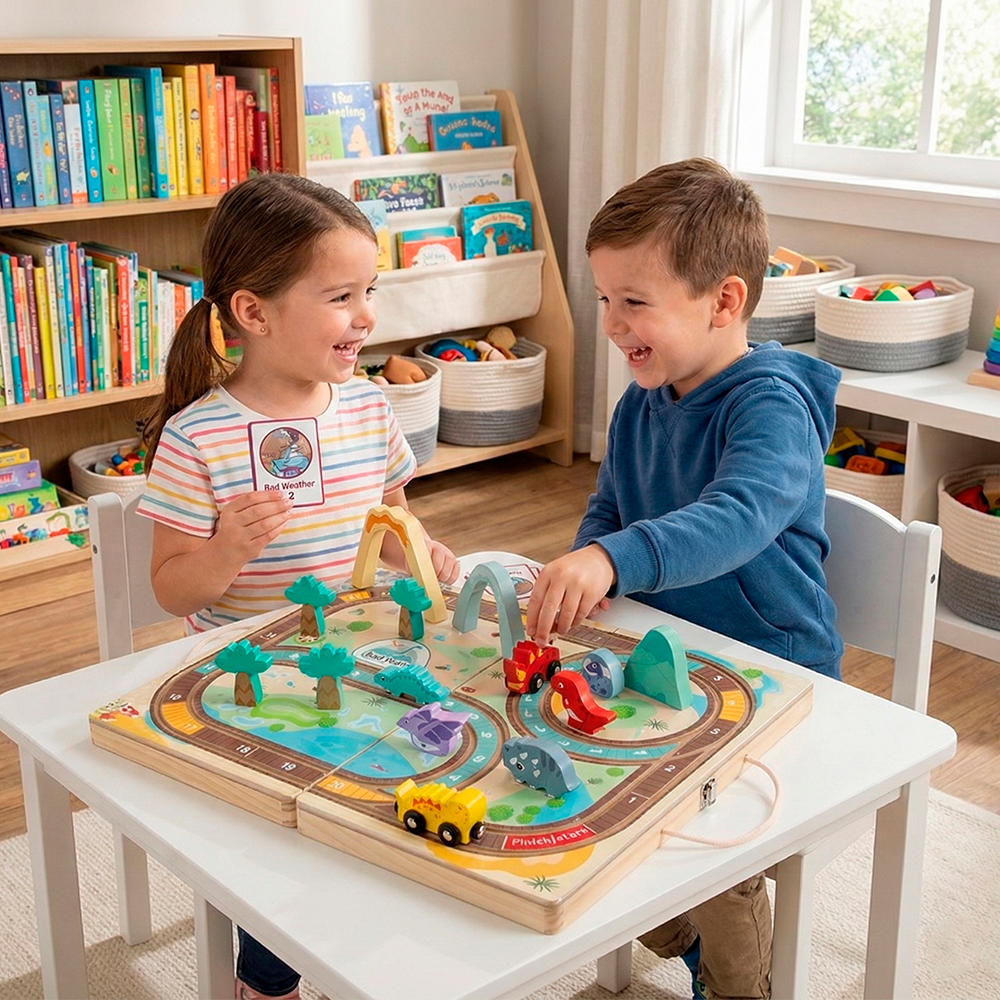 Life Playset Trem Dinossauro Infantil Kit Pista Montável