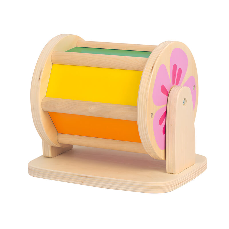 Life Brinquedo Montessori Spin Barrel Som para Criança