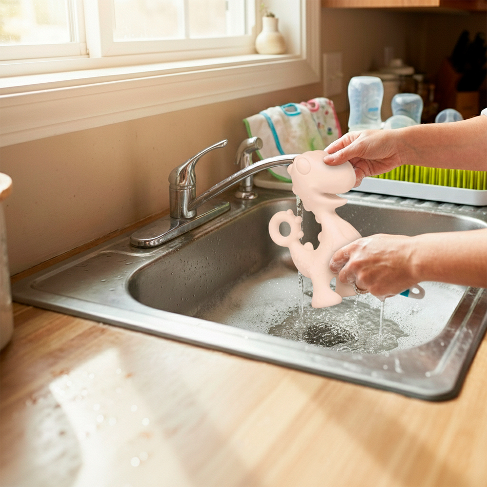 Life Luva Mordedor Silicone Grau Alimentício Bebê Alívio