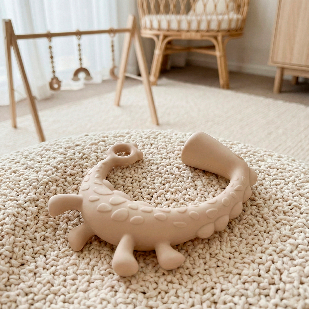 Luva Mordedor Life Silicone Alimentício Para Dentição Bebê