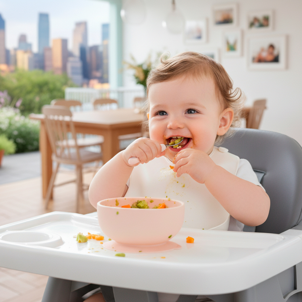 Tigela De Silicone Life Alimentação Bebê Criança Ventosa