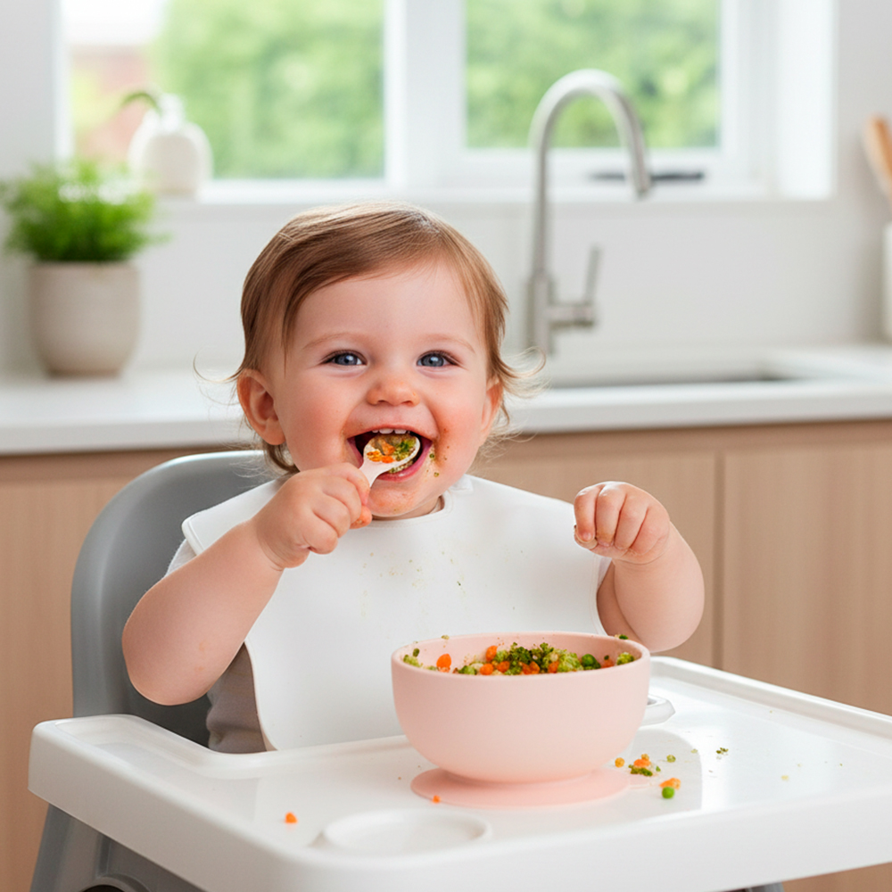 Tigela De Silicone Life Alimentação Bebê Criança Ventosa