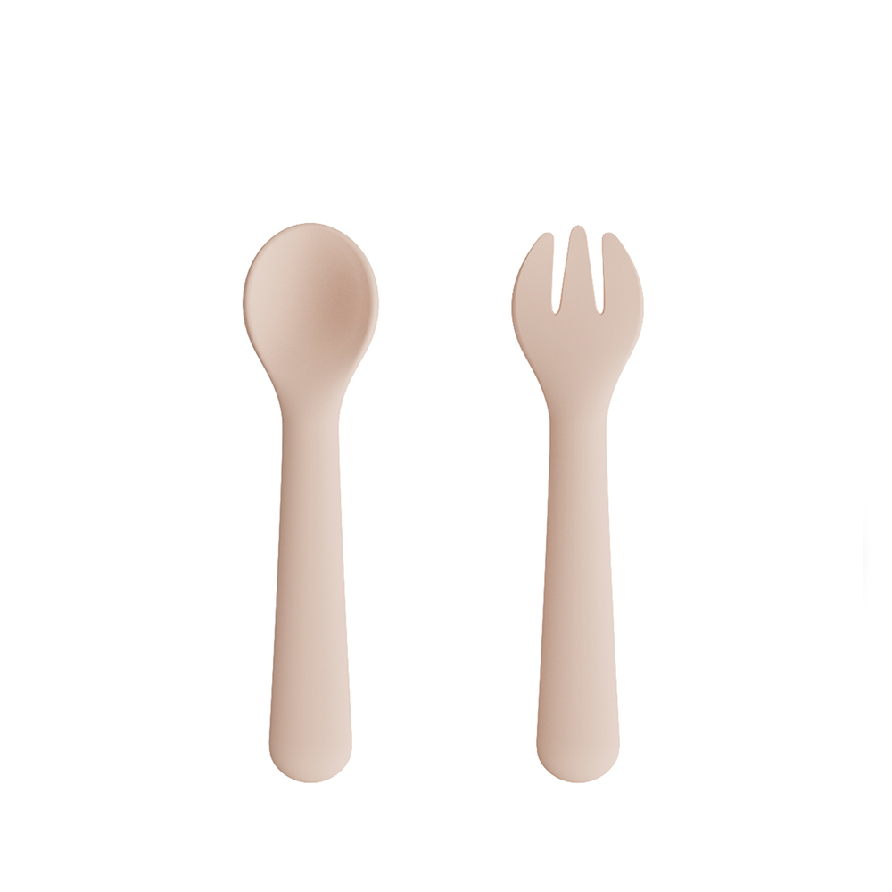 Colheres Silicone Alimentação Criança Life Baby MMS4000