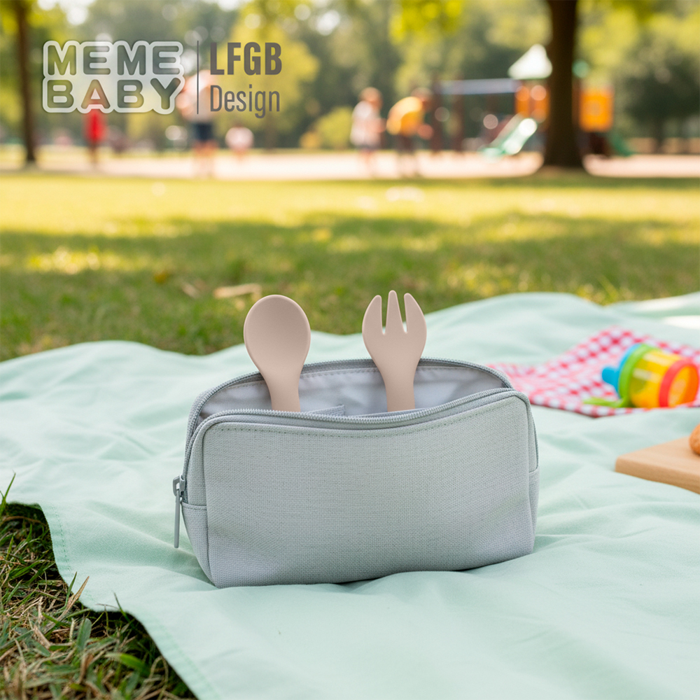 Colheres Silicone Alimentação Criança Life Baby MMS4000