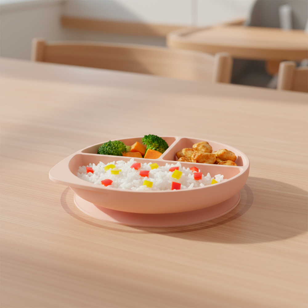 Prato De Silicone Life Criança Multicolor Antiderrapante